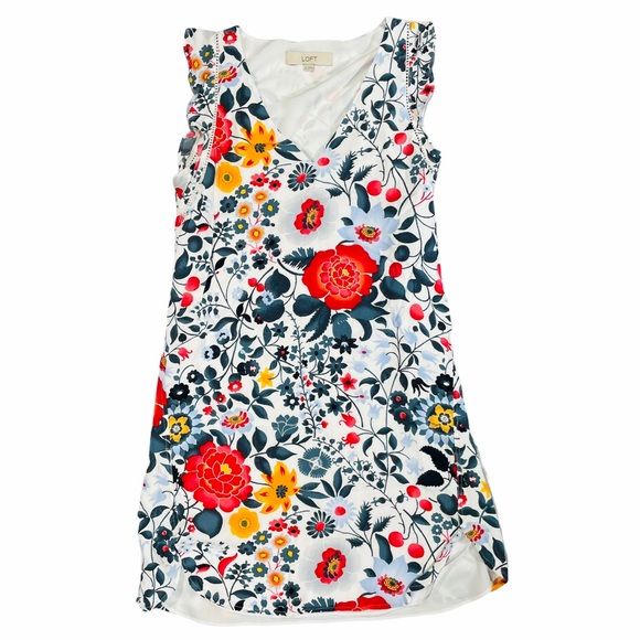 LOFT Dresses & Skirts - Loft Floral Sheath Dress